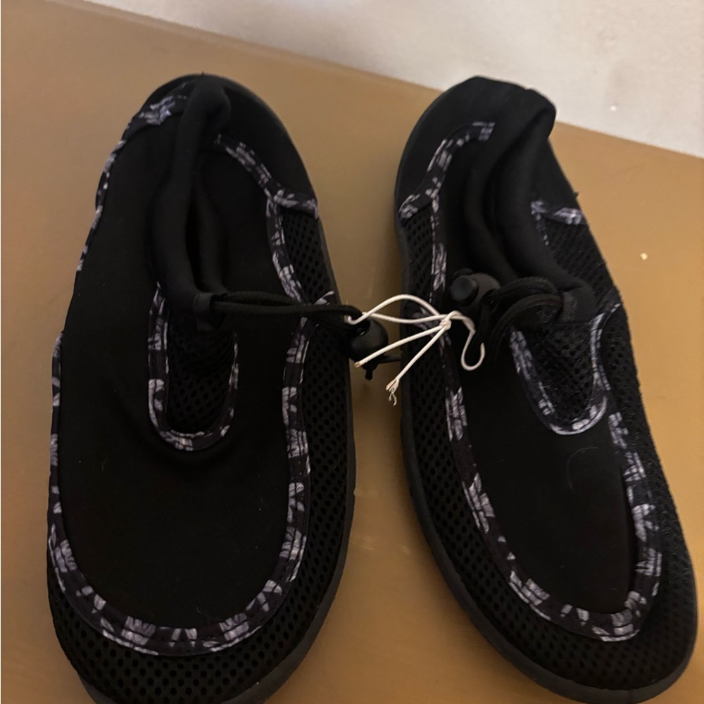 Kids' Black and Gray Water Shoes